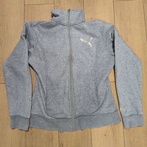 Puma zip up hoodie size M women's